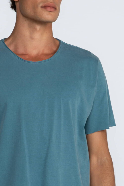 Camiseta etiqueta Camiseta Azul coral 201FW26203 3