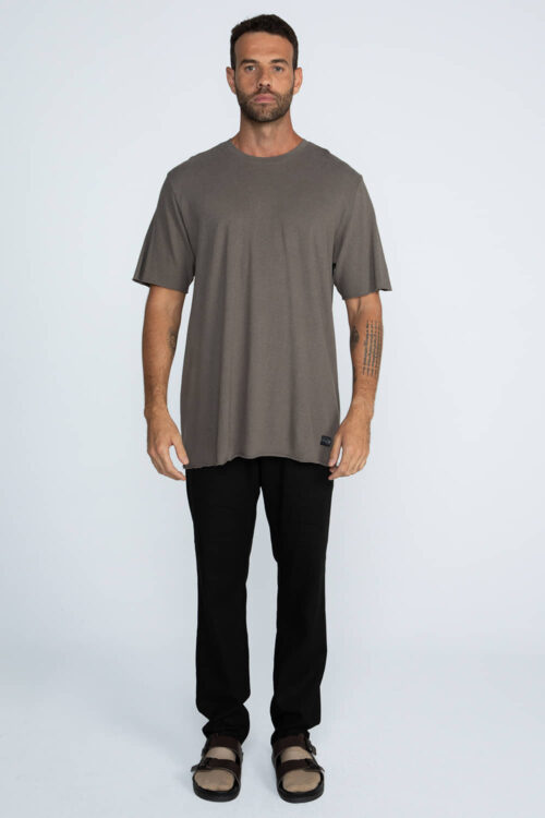 Alternative view of Camiseta malha com linho