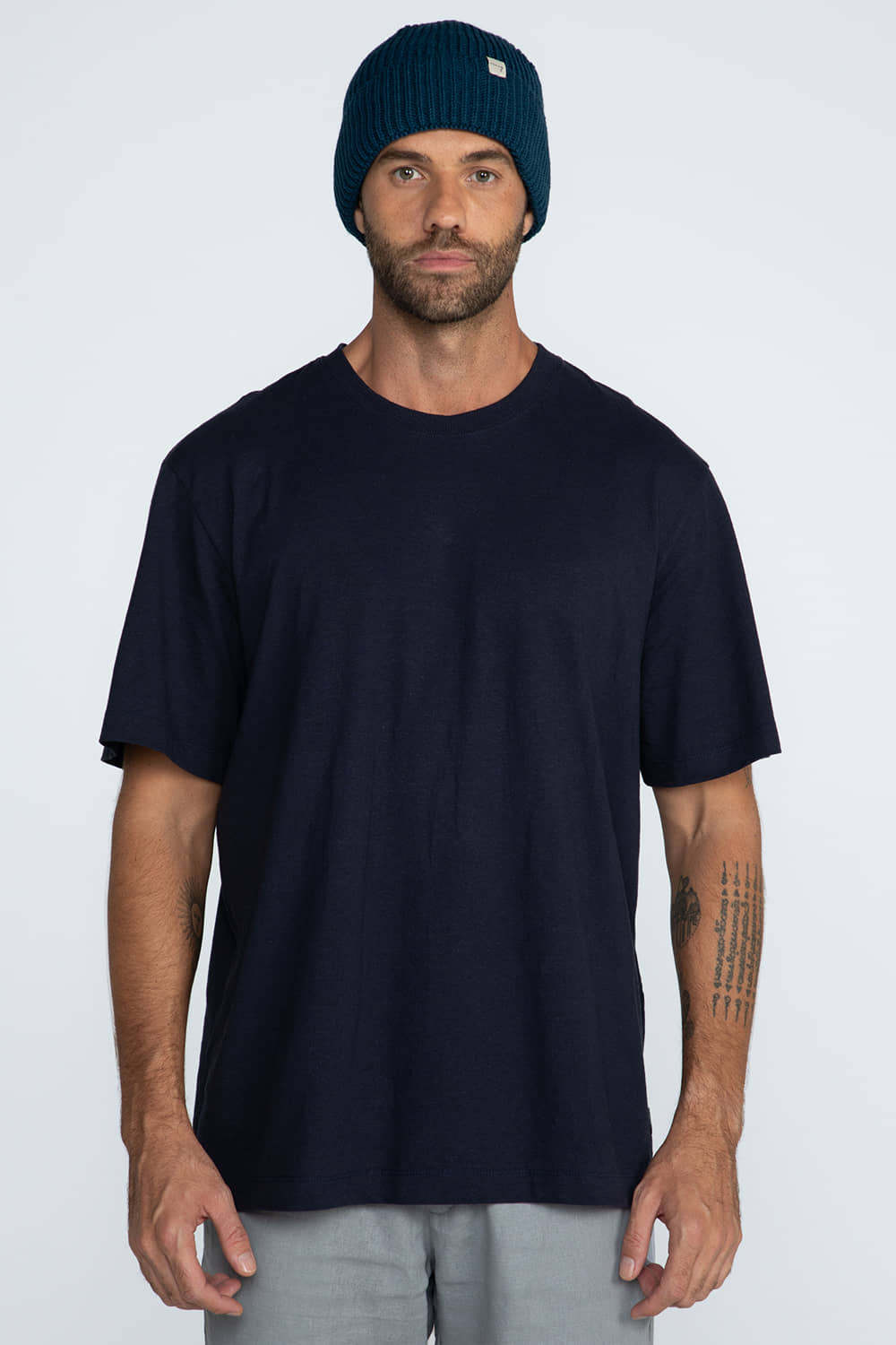 Camiseta malha cânhamo Camiseta malha cânhamo