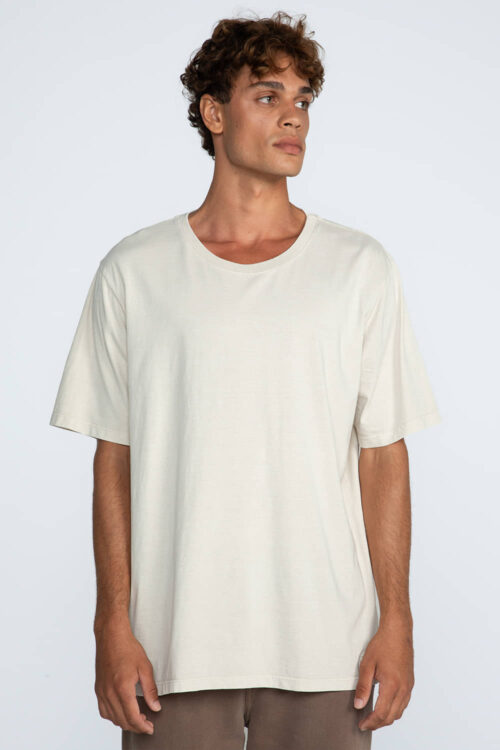 Camiseta malha pesada estonada