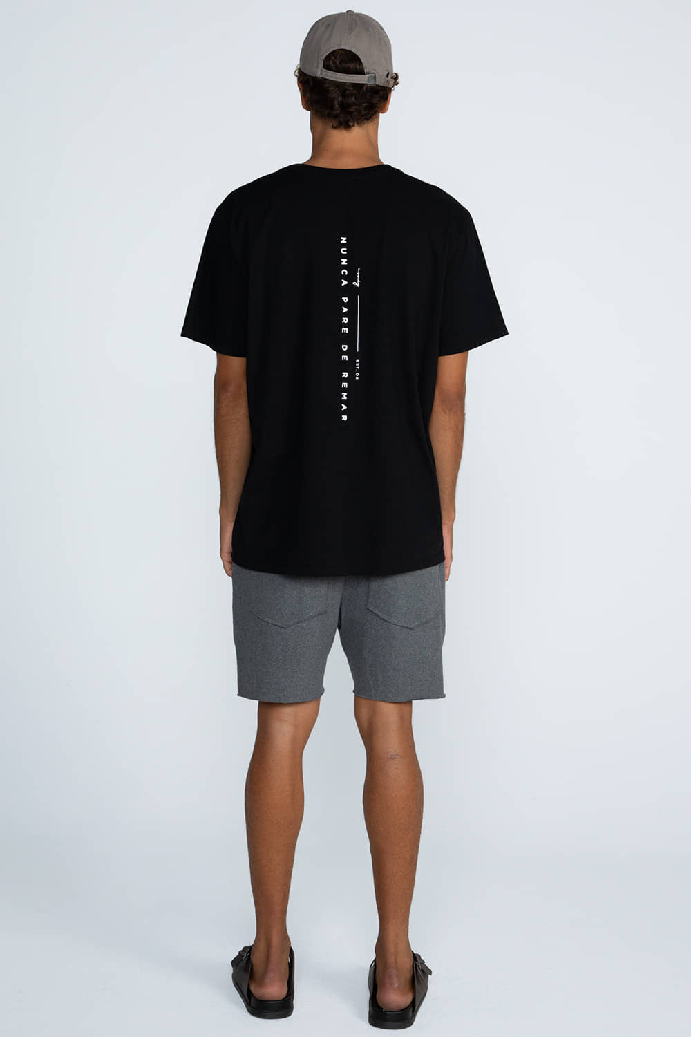 Camiseta oversized Nunca pare de remar Camiseta oversized Nunca pare de remar - Imagem 2