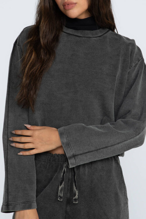 Cropped Grafite 103FW26009 3