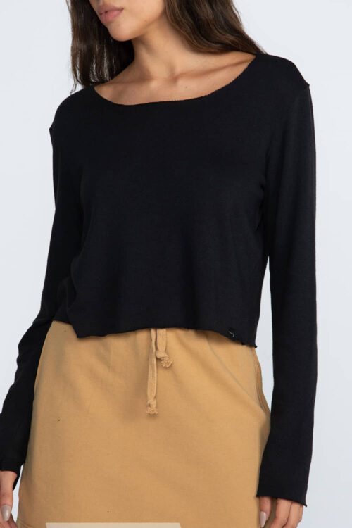 Cropped Preto 103FW26010 3