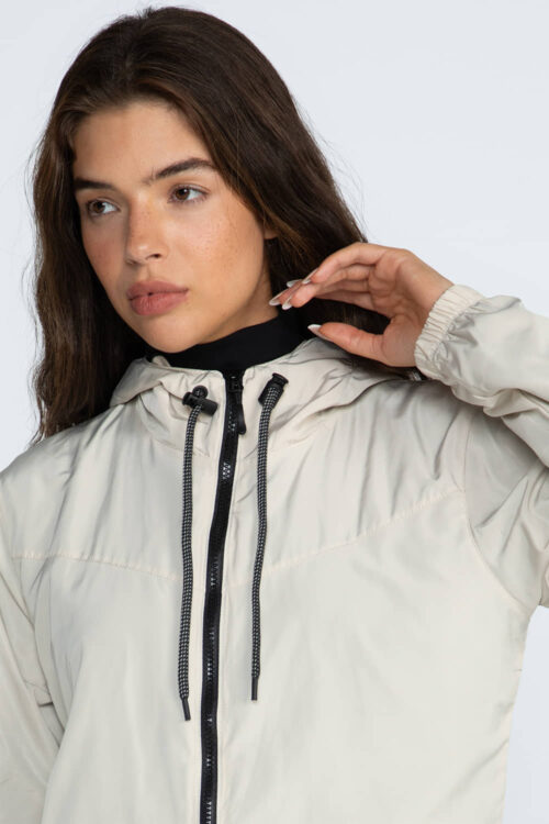 Jaqueta corta vento eco Jaqueta Off white 109FW26047 2