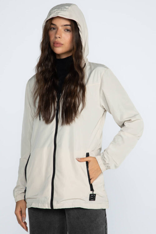 Jaqueta corta vento eco Jaqueta Off white 109FW26047 6