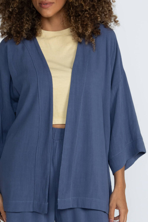Kimono Azul indigo 106FW26028 1