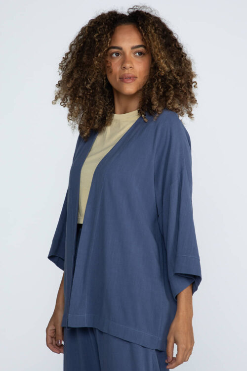 Kimono Azul indigo 106FW26028 3