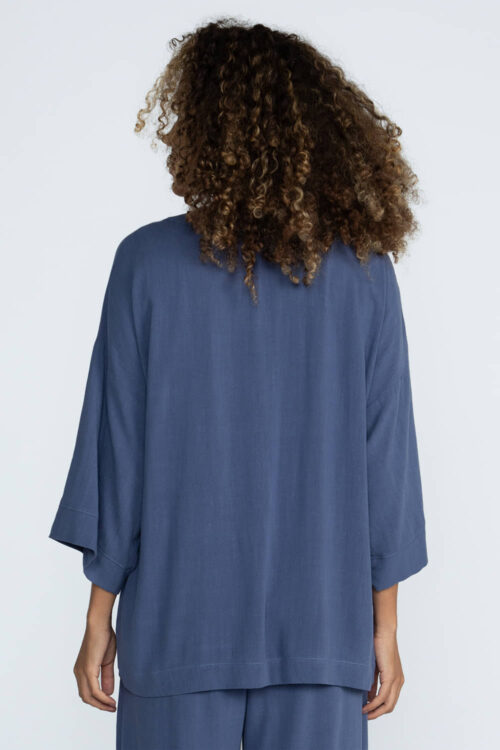 Kimono Azul indigo 106FW26028 5