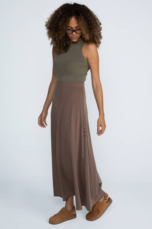 Saia Marrom 116FW26097 3