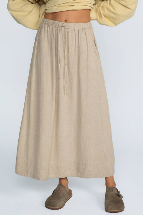 Saia longa linho